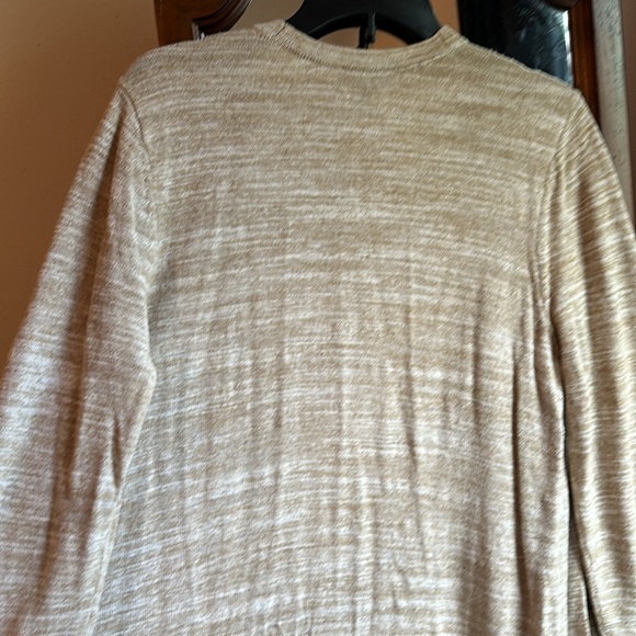 Talbots Tan and Cream Duster Size S - Picture 4 of 6